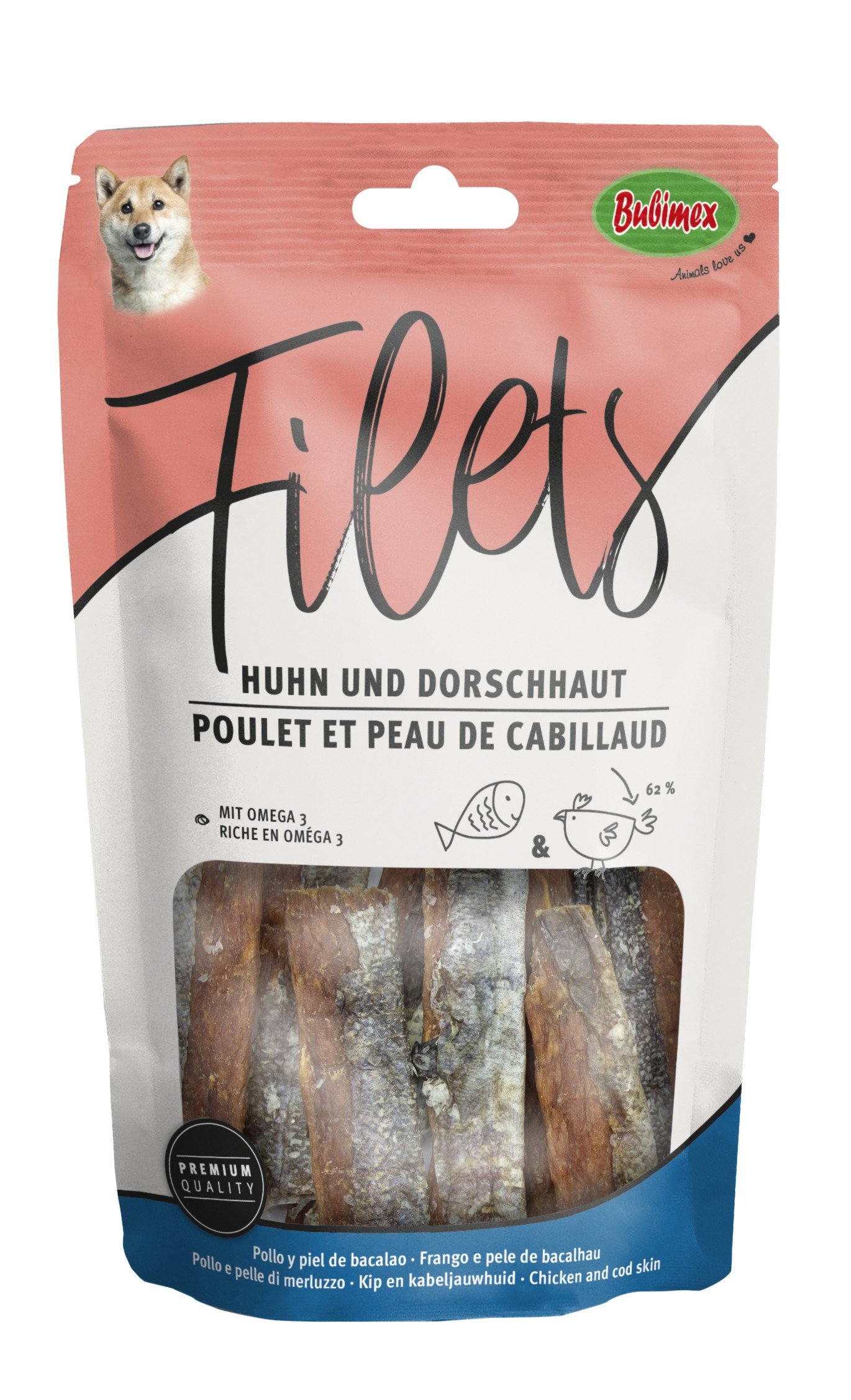 Filets de Pollo Con Bacalao 100Gr 8