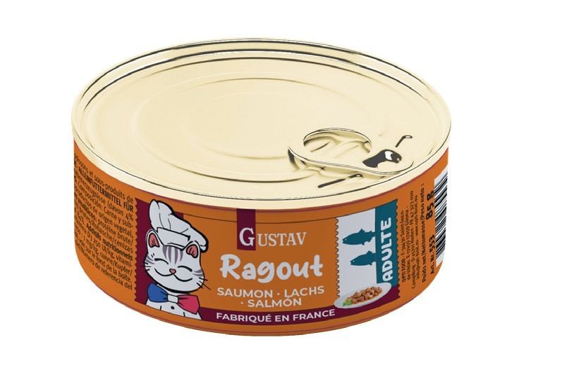 CAT Gustav Ragout de Salmón 85gr 12