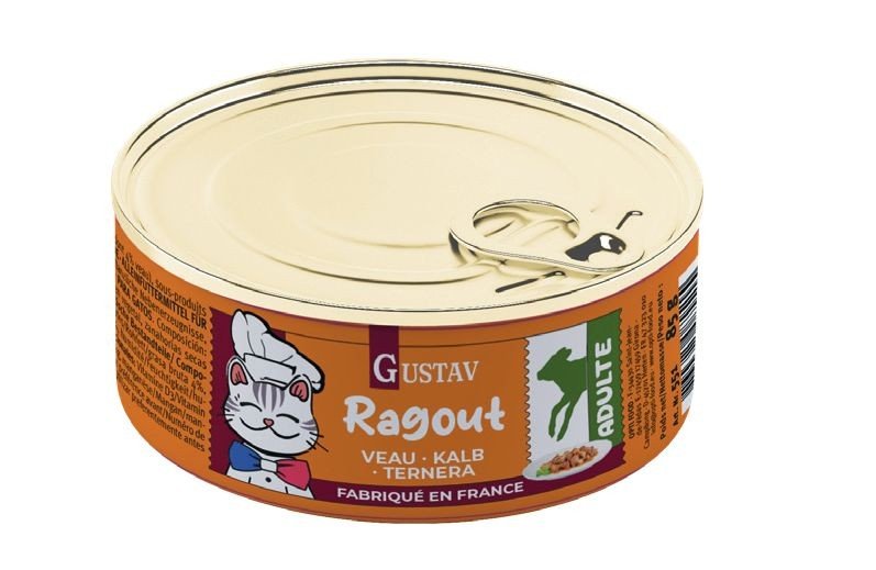 CAT Gustav Ragout de Ternera 85gr 12