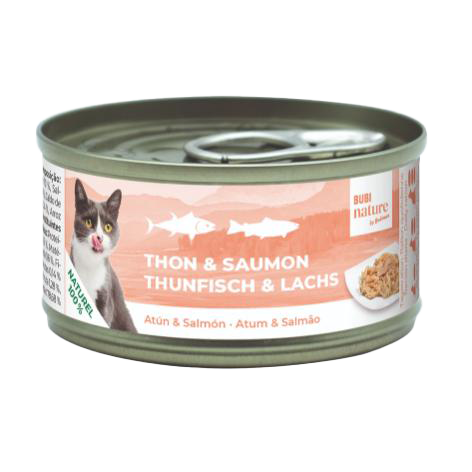 Bubi Nature CAT Atún/Salmón 140g 12
