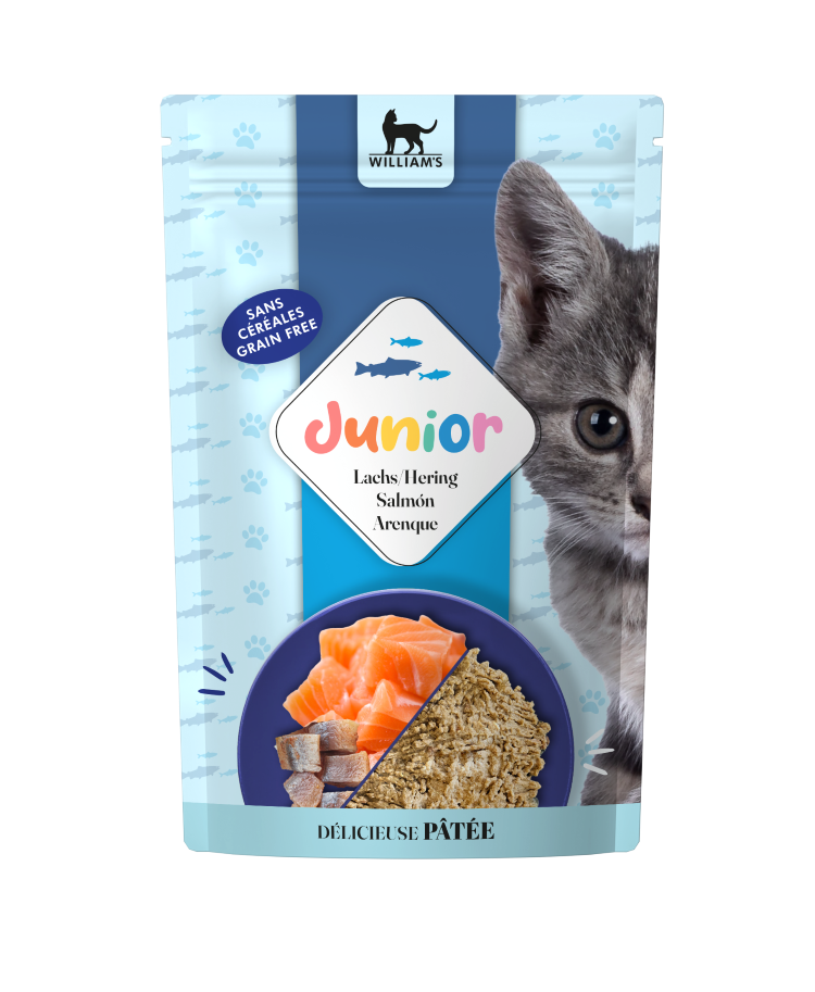 CAT Optimal Junior/Kitten Salmón/Arenque 85 gr 12