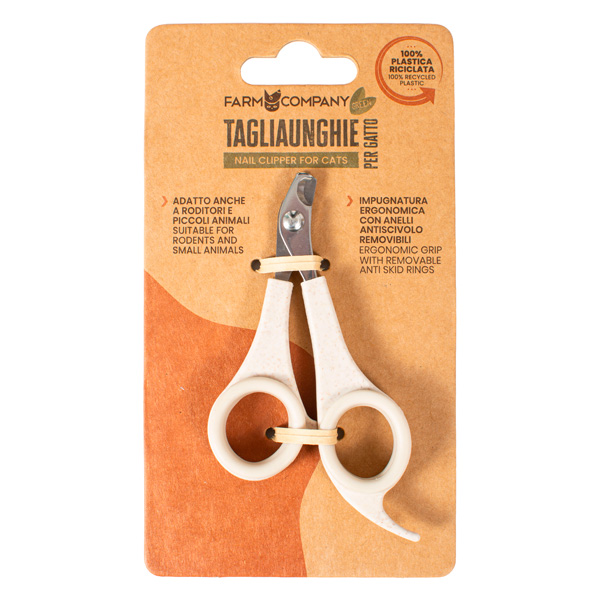 Cortaúñas para gatos, roedores y animales pequeños con mango antideslizante, ECO FRIENDLY 100% plástico reciclado. - Imagen 4