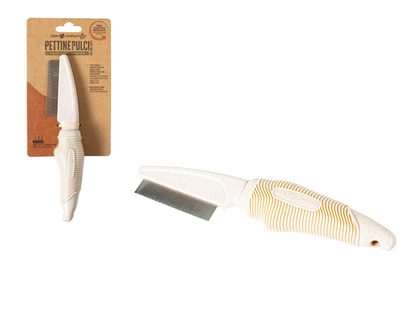 Peine extrajunto de plástico de 73 dientes con mango de goma suave, ECO FRIENDLY 100% plástico reciclado. - Imagen 2