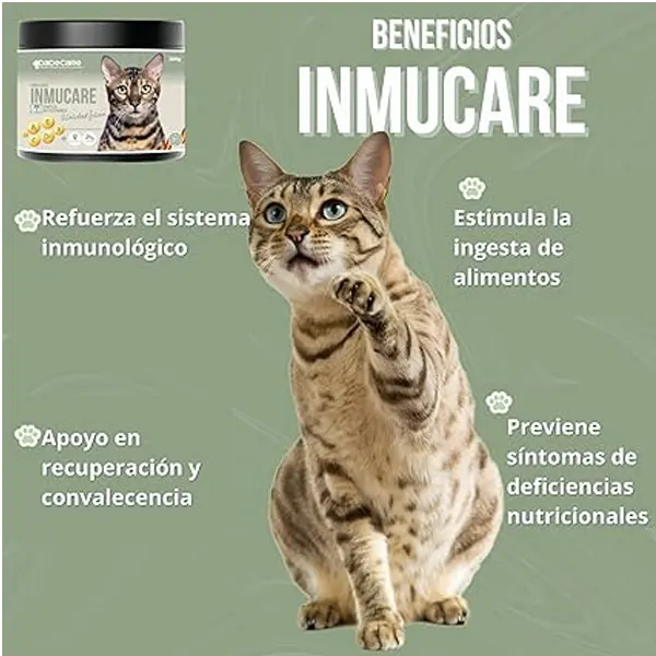 Inmucare 300 g gatos - Imagen 2